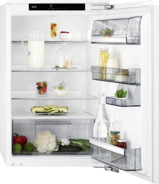 Electrolux SKS888DXAF inbouw koelkast 137L wit energieklasse D LED lamp 33 dB rechts scharnier