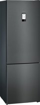 Bol.com Siemens iQ500 KG49NAXDP koel-vriescombinatie Vrijstaand 438 l D Zwart aanbieding