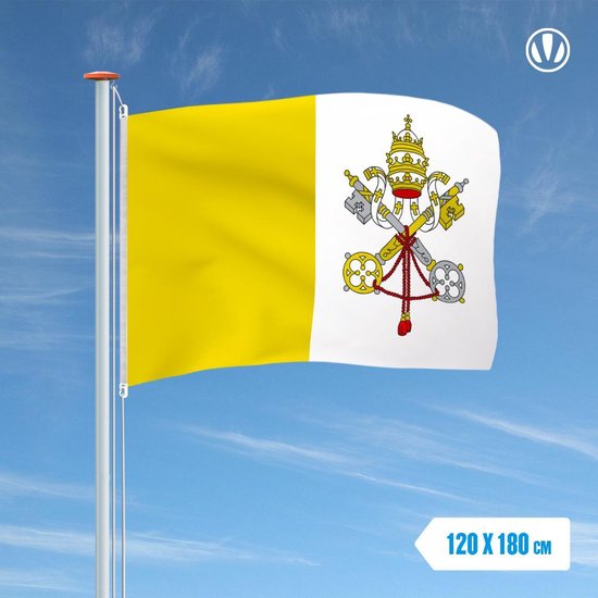 Drapeau de la Cité du Vatican 120x180cm