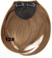 Pony hair extension clip in bruin - 12#