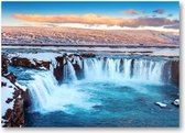 Godafoss waterval - IJsland - 120 Stukjes puzzel voor volwassenen - Natuur - Landschap