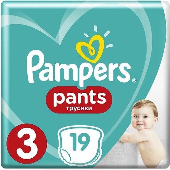 Pampers Baby Dry Pants Maat 3 - Luierbroekjes - 19 Stuks