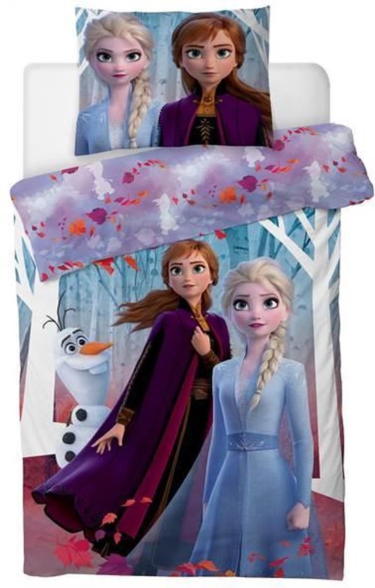 realiteit Verleiden Bijwonen Disney Frozen - Dekbedovertrek - Junior - 120x150 cm - Multi kleur | bol.com