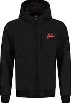 Malelions Softshell - Black/Neon Red