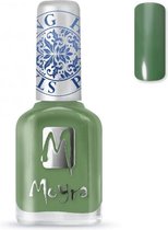 Moyra Stamping nail polish SP14 Dark green