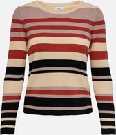 Jdy gestreepte  trui rood