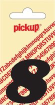 Pickup plakcijfer CooperBlack 40 mm - zwart 8