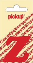 Pickup plakletter CooperBlack 40 mm - rood Z
