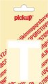 Pickup plakletter Helvetica 60 mm - wit T