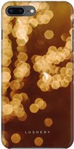 Lushery Hard Case voor iPhone 7 Plus - Golden Bokeh