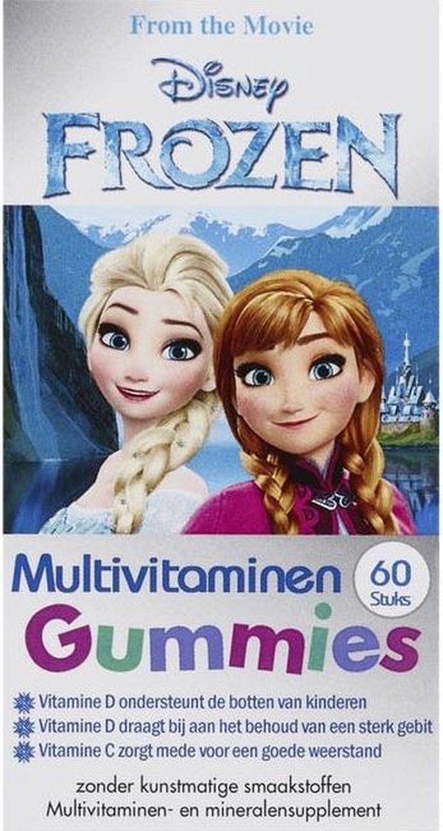 Disney - Kinder Multivitaminen - Frozen - 60 Stuks