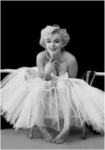 Marilyn Monroe Ballerina Art Print 60x80cm | Poster