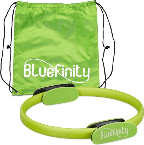 Sac Transport Inclus Anneau Pilates Bluefinity - Double Poignée, Rembourré, 37cm, Pour Yoga Et Fitness Anneau Fitness Fibre Verre Sac Transport Inclus Anneau Pilates Bluefinity - Double Poignée, Rembourré, 37cm, Pour Yoga Et Fitness Anneau Fitness Fibre Verre