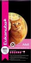 Eukanuba Kat Adult Overweight - Sterilised Kip - Lever - 4 x 1,5 kg - Voordeelverpakking