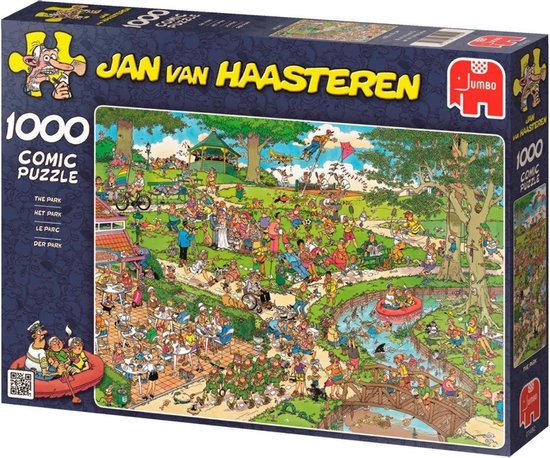 verwennen rol impuls Jan van Haasteren - Het Park & Op Zoek naar de Schat & De Wijnmakerij -  Alle 1000 stukjes | bol.com