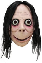 Ghoulish Hoofdmasker Momo Met Haar Latex One-size