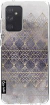 Casetastic Samsung Galaxy A52 (2021) 5G / Galaxy A52 (2021) 4G Hoesje - Softcover Hoesje met Design - Cold Diamonds Print