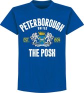 Peterborough Established T-shirt - Blauw - L