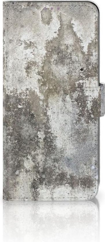 Case Cover pour OnePlus 8T Portefeuille Béton