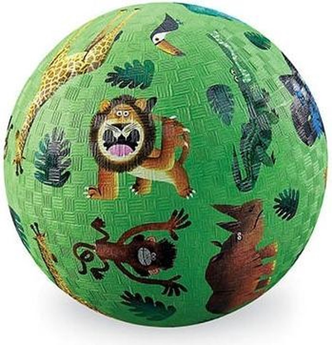 Crocodile Creek Playball 18cm kleine voetbal | Wild Animals