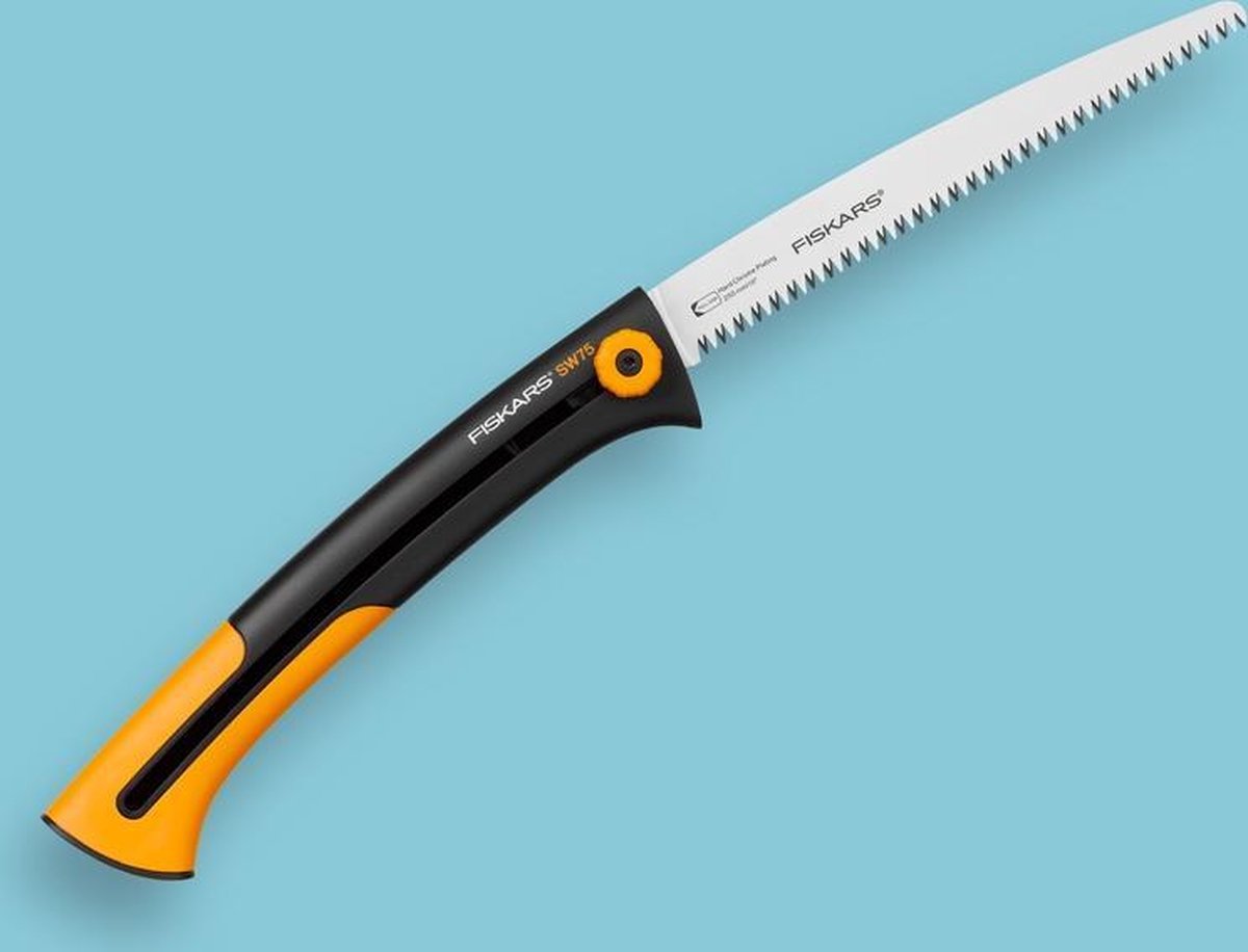 Fiskars Scie à main Xtract dents fines SW72- 22,5 cm