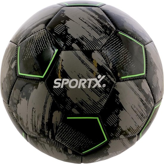 Afbeelding van het spel SportX Voetbal Grey Black 330-350gr