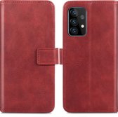 Coque Samsung Galaxy A52 (4G) / A52s / A52 (5G) avec porte-cartes - Bookcase iMoshion Luxe - Rouge