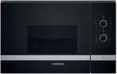 Siemens iQ300 BE520LMR0, Intégré, Micro-ondes grill, 20 L, 800 W, Rotatif, Acier inoxydable