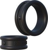 Max-Width Silicone Rings - Black - Cock Rings - black - Discreet verpakt en bezorgd