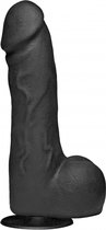 The Perfect Cock 7.5" - With Removable Vac-U-Lock Suction Cup - Strap On Dildos - black - Discreet verpakt en bezorgd