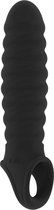 No.32 - Stretchy Penis Extension - Black - Sleeves - black - Discreet verpakt en bezorgd