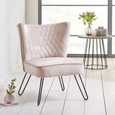 Fauteuil Tarnby Roze