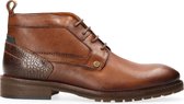 Luciano Boots Bruin Heren Veterschoenen - Bruin - maat 43