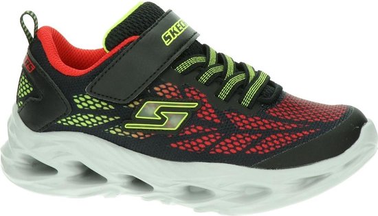 Skechers Vortex Flash Jongens Sneakers - Zwart - Maat 35 | bol.com