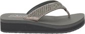 Skechers Vinyasa - Beach League Slippers Dames - Pewter - Maat 36