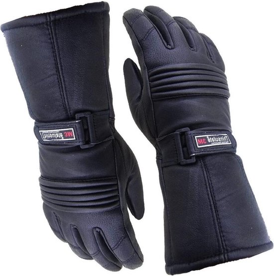Thinsulate Handschoenen 3m Waterdicht Leer Zwart Maat M | bol