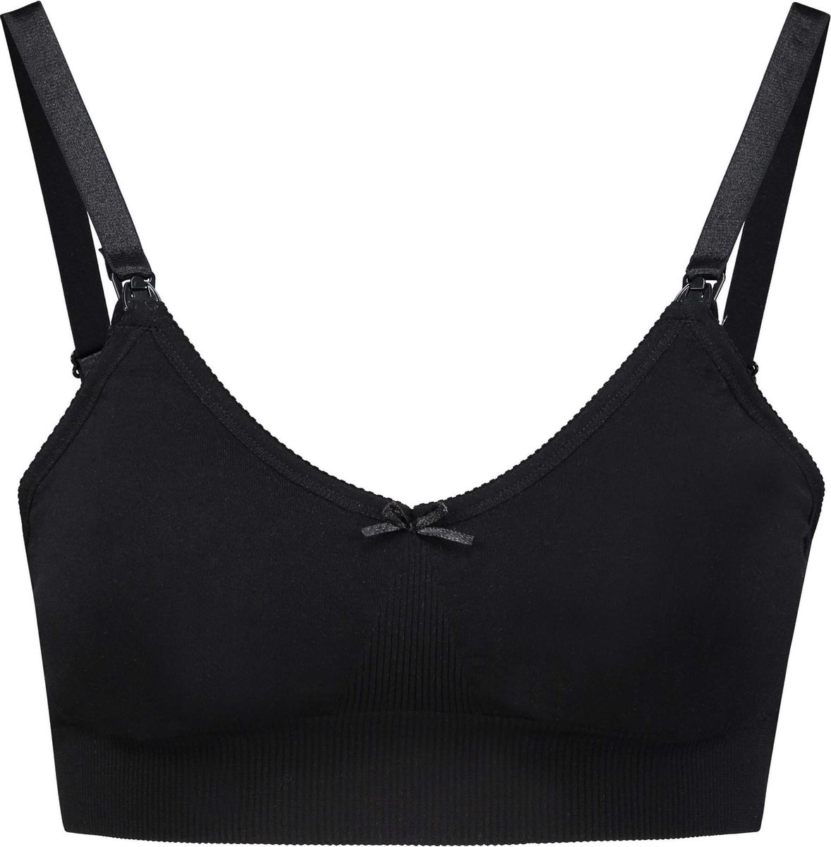 Pr natal Voedingsbh Voorgevormd - Borstvoeding Kleding - XL - Zwart