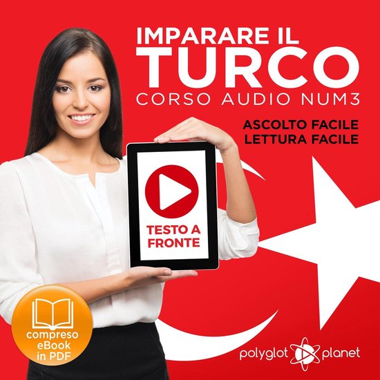Imparare il Turco - Lettura Facile - Ascolto Facile - Testo  ... - cover