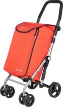 Carlett LETT430  Cooler Boodschappentrolley - Koelvak - 4 wielen - Opvouwbaar - 40 L - Rood