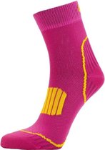 Uphillsport Hardloopsokken L1 Polypropyleen Roze/geel Mt 39-42