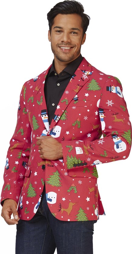 OppoSuits Christmaster Jacket only (+tie) - Heren Blazer - Kerst - Maat: EU  50 | bol.com