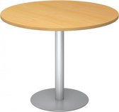 hjh OFFICE PRO Bistro F100R S - Systeem conferentietafel Beuken / Zilver