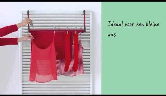 Brabantia Hangend Droogrek - Inklapbaar Wasrek- 4.5m - Metallic Grey