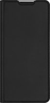 Dux Ducis Slim Softcase Booktype Samsung Galaxy A12 hoesje - Zwart