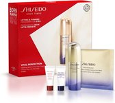 Shiseido Lifting & Firming for Eyes Giftset Vital Perfection Uplifting and Firming Oogcrème 15 ml + Ultimune Power Infusing Serum 5 ml + Vital Perfection Uplifting Firming Crème 5 ml + Vital 