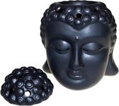 Aroma diffuser - Boeddha zwart - 12cm