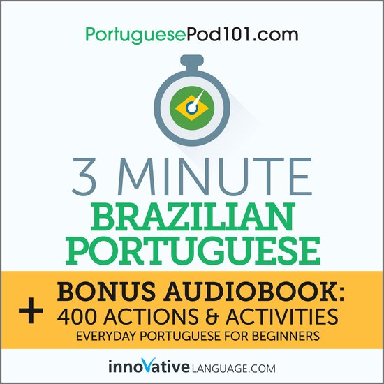 3-Minute Brazilian Portuguese - cover