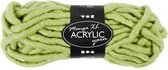 XL garen van acryl, l: 17 m, lime, manga, 200gr