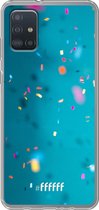6F hoesje - geschikt voor Samsung Galaxy A52 - Transparant TPU Case - Confetti #ffffff