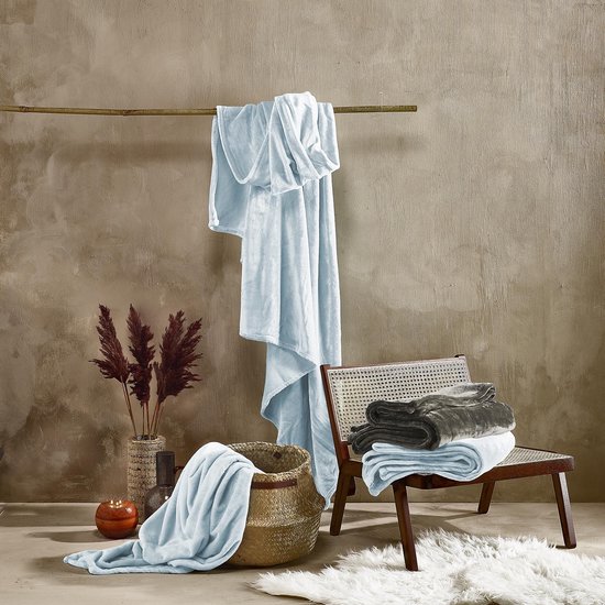 Drap de bain De Witte Lietaer Basic Blue Indigo - Steleman Textile